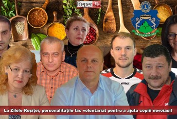 La Zilele Reșiței, personalitățile fac voluntariat pentru a ajuta copiii nevoiași!