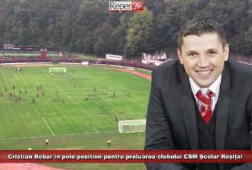 Cristian Bobar, în pole position pentru preluarea clubului CSM Școlar Reșița!