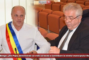 Ioan Benga: „Dle Popa, demonstrați că vreți să faceți o schimbare la nivelul municipiului Reșița”!