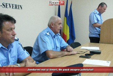 Jandarmi noi și tineri, de pază asupra județului!