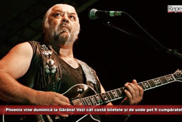Phoenix vine duminică la Gărâna! Vezi cât costă biletele și de unde pot fi cumpărate!