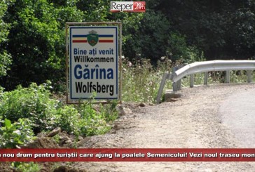 Un nou drum pentru turiștii care ajung la poalele Semenicului! Vezi noul traseu montan!