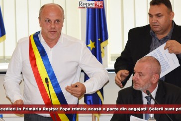 Concedieri în Primăria Reșița: Popa trimite acasă o parte din angajați! Șoferii sunt primii