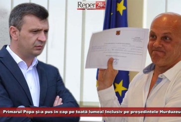 Primarul Ioan Popa și-a pus în cap pe toată lumea! Inclusiv pe președintele Hurduzeu!