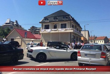 Ferrari rromales se mișcă mai repede decât Primarul Reșiței!