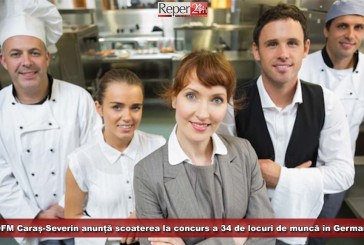 AJOFM Caraș-Severin anunță scoaterea la concurs a 34 de locuri de muncă în Germania!