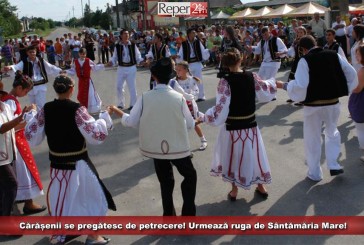 Cărășenii se pregătesc de petrecere! Urmează ruga de Sântămăria Mare!