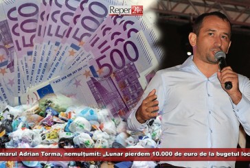 Primarul Adrian Torma, nemulțumit: „Lunar pierdem 10.000 de euro”!