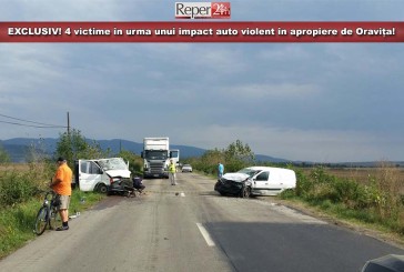 UPDATE: O persoană a decedat în urma accidentului petrecut în apropiere de Oravița!