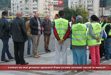 Leneșii nu mai primesc ajutoare! Popa scoate asistații social la muncă!