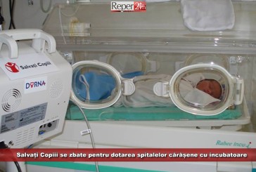 „Suntem fruntași la mortalitatea infantilă”! Salvați Copiii se zbate pentru dotarea spitalelor cărășene cu incubatoare