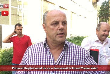 Primarul Reșiței, șocat de ce a descoperit la Liceul Traian Vuia!