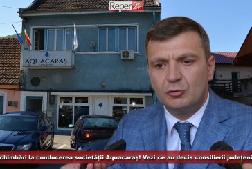 Schimbări la conducerea societății Aquacaraș! Vezi ce au decis consilierii județeni!