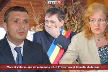 Marcel Vela, minge de ping-pong între Prefectură și Consiliul Județean!