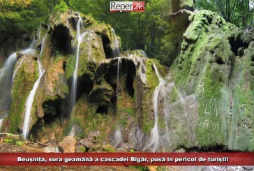 Beușnița, sora geamănă a cascadei Bigăr, pusă în pericol de turiști!