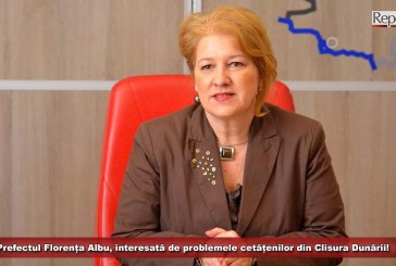 Prefectul Florența Albu, interesată de problemele cetățenilor din Clisura Dunării!
