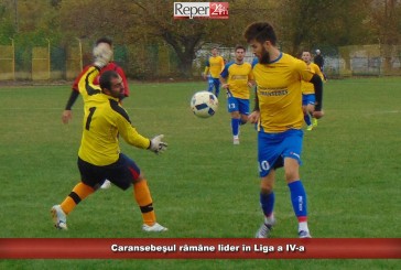 Caransebeşul râmâne lider în Liga a IV-a
