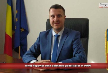 Ionuț Popovici sună adunarea pedeliștilor în PMP!