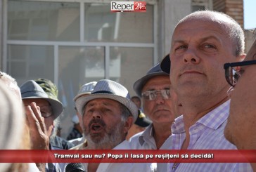 Tramvai sau nu? Popa îi lasă pe reșițeni să decidă! Vezi cum se va desfășura consultarea publică