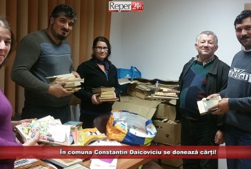 În comuna Constantin Daicoviciu se donează cărți!