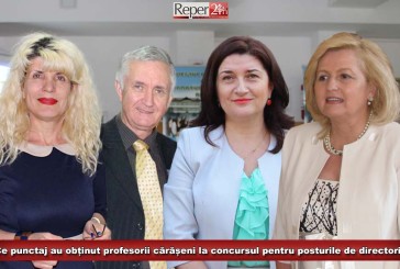Ce punctaj au obținut profesorii cărășeni la concursul pentru posturile de directori? Vezi aici lista completă!