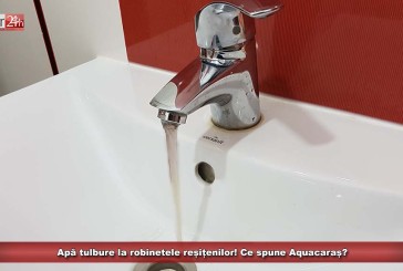 Apă tulbure la robinetele reșițenilor! Ce spune Aquacaraș?