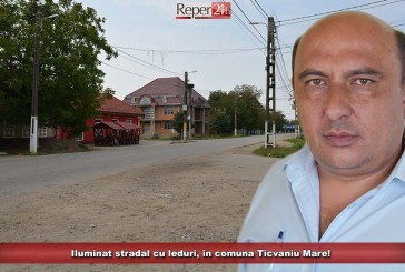 Iluminat stradal cu leduri, în comuna Ticvaniu Mare!
