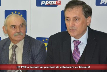 (E) PND a semnat un protocol de colaborare cu liberalii! „Sprijinim PNL cu încrederea că în următorii 4 ani va fi mai bine”