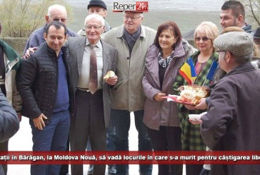 Deportații în Bărăgan, la Moldova Nouă, să vadă locurile în care s-a murit pentru câștigarea libertății!