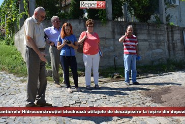 Șantierele Hidroconstrucției blochează utilajele de deszăpezire la ieșire din depozit! „Blestemul nostru e că nu-i putem scoate din oraș”