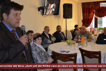 Polițistul-scriitor Adi Nica: „Sunt șefi din Poliție care au văzut un hoț doar la televizor sau în filme!“