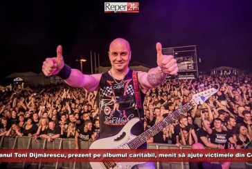 Reșițeanul Toni Dijmărescu, prezent pe albumul caritabil menit să ajute victimele din Colectiv!
