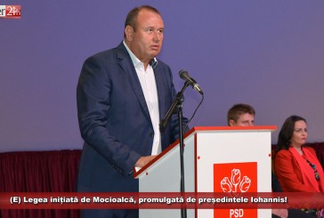 (E) Legea inițiată de Mocioalcă cu privire la industria naţională de apărare, promulgată de Iohannis!