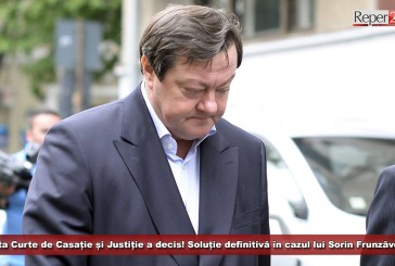 Înalta Curte de Casație și Justiție a decis! Soluție definitivă în cazul lui Sorin Frunzăverde!
