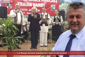 La Marga doinele bănățenilor sunt la ele acasă!
