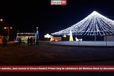 Crăciun autentic, anul acesta în Clisura Dunării! Primul târg de sărbătoare din Moldova Nouă își deschide porțile
