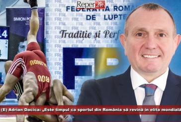(E) Adrian Dacica: „Este timpul ca sportul din România să revină în elita mondială”