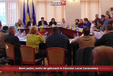 Banii puţini, motiv de gâlceavă în Consiliul Local Caransebeş