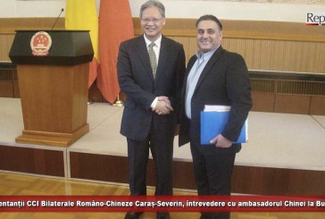 Reprezentanții CCI Bilaterale Româno-Chineze Caraș-Severin, întrevedere cu ambasadorul Chinei la București!