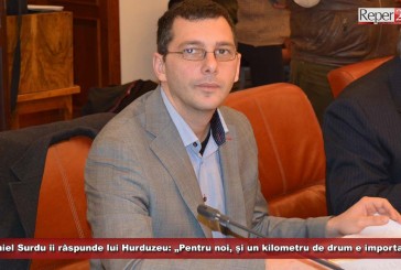 Daniel Surdu îi răspunde lui Hurduzeu: „Pentru noi, și un kilometru de drum e important”!