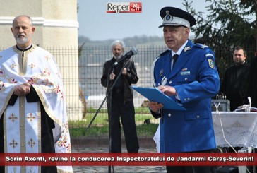 Sorin Axenti, revine la conducerea Inspectoratului de Jandarmi Caraş-Severin!