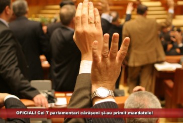 OFICIAL! Cei 7 parlamentari cărășeni și-au primit mandatele!