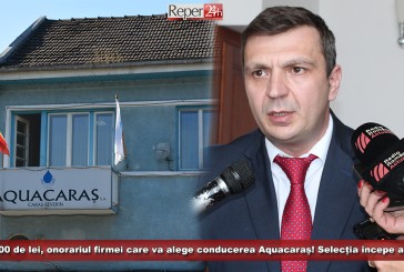 25.000 de lei, onorariul firmei care va alege conducerea Aquacaraș! Selecția începe astăzi!