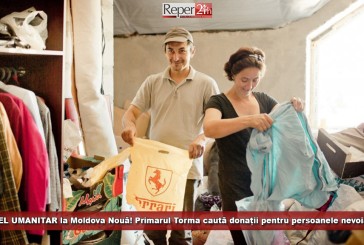 APEL UMANITAR la Moldova Nouă! Primarul Torma caută donații pentru persoanele nevoiașe!