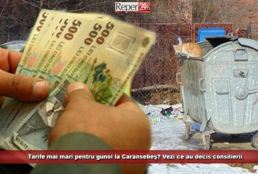 Tarife mai mari pentru gunoi la Caransebeş? Vezi ce au decis consilierii