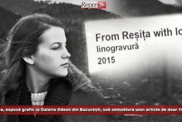 Reșița, expusă grafic la Galeria Odeon din București, sub semnătura unei artiste de doar 18 ani!
