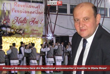 Primarul Mălăiescu face din Revelionul pensionarilor o tradiție la Oțelu Roșu!
