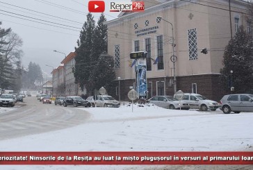 Rog seriozitate! Ninsorile de la Reșița au luat la mișto plugușorul în versuri al primarului Ioan Popa!