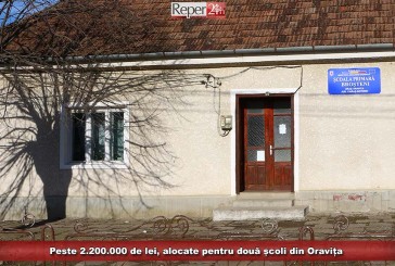 Peste 2.200.000 de lei, alocate pentru două școli din Oravița
