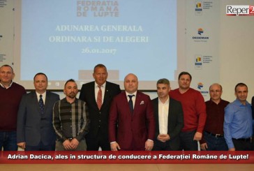 Adrian Dacica, ales în structura de conducere a Federației Române de Lupte!
